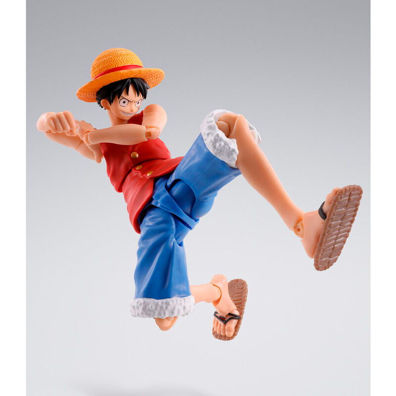 Figura S.H Figuarts Monkey D Luffy Romance Dawn One Piece 14cm