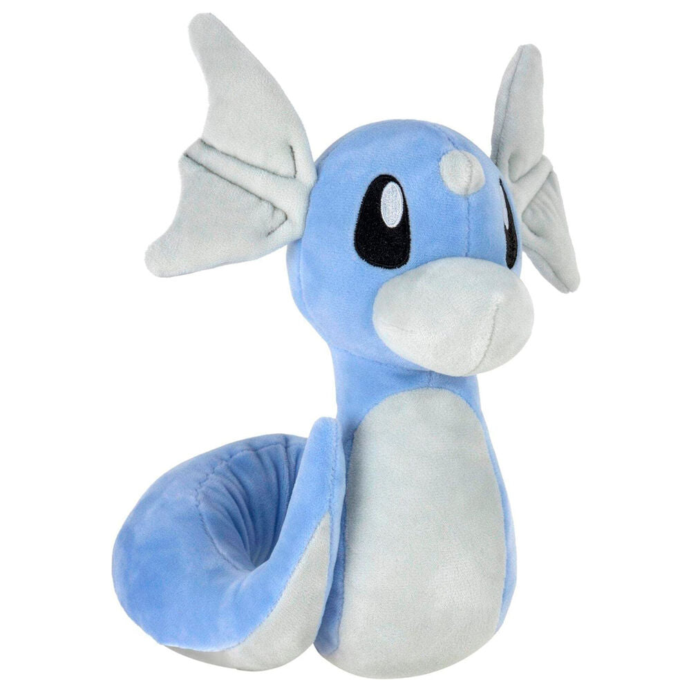 Imagen de Peluche Dratini Pokemon 20Cm parte de nuestra colección en Espadas y más, sitio oficial.