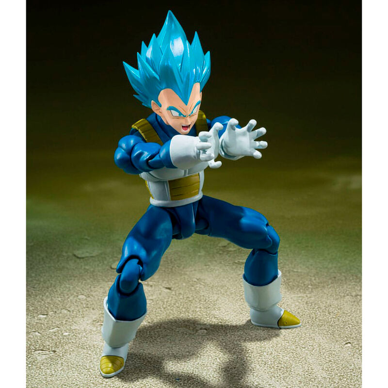 Figura S.H. Figuarts Super Saiyan God Super Saiyan Vegeta Unwavering Saiyan Pride Dragon Ball Super 14cm