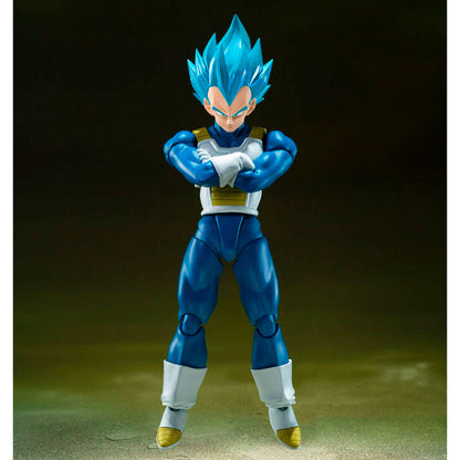 Figura S.H. Figuarts Super Saiyan God Super Saiyan Vegeta Unwavering Saiyan Pride Dragon Ball Super 14cm