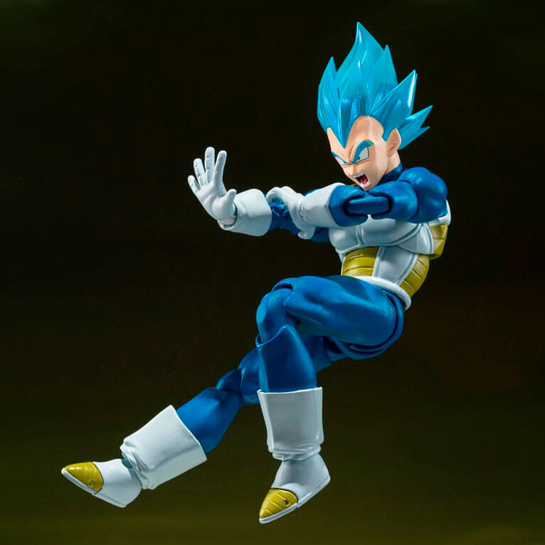 Figura S.H. Figuarts Super Saiyan God Super Saiyan Vegeta Unwavering Saiyan Pride Dragon Ball Super 14cm