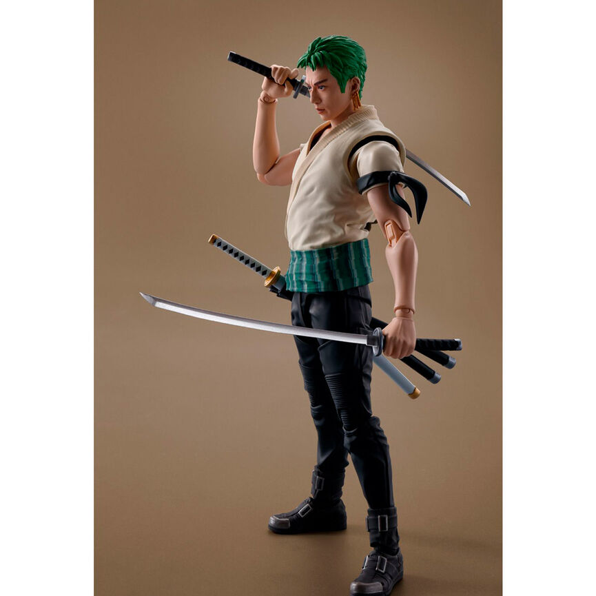 Figura S.H. Figuarts Roronoa Zoro Netflix Series One Piece 14,5cm