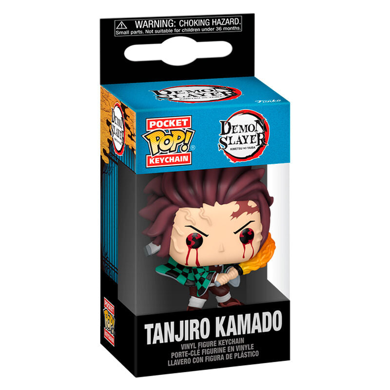 Imagen 1 - Llavero Pocket Pop Demon Slayer Kimetsu No Yaiba Tanjiro Kamado