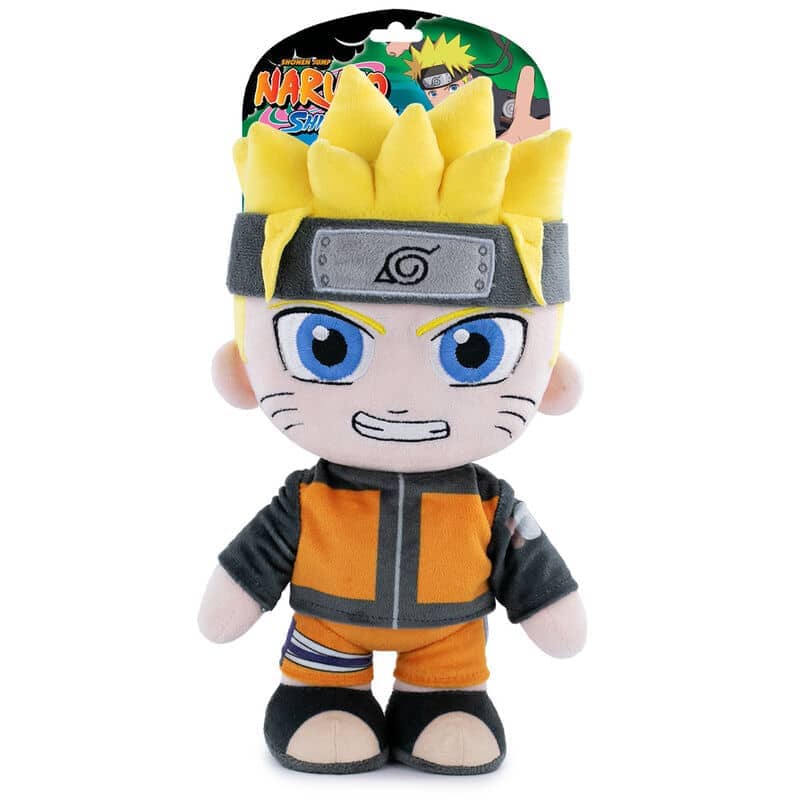 Peluche Naruto Uzumaki Naruto Shippuden 27cm - Espadas y Más