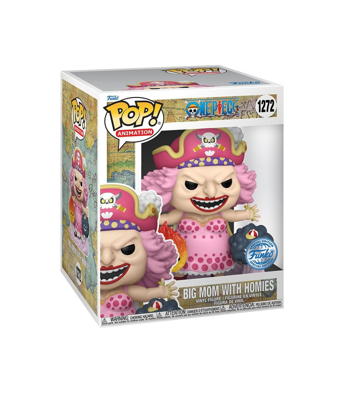 Funko Pop! Super: One Piece - Big Mom w/Homies