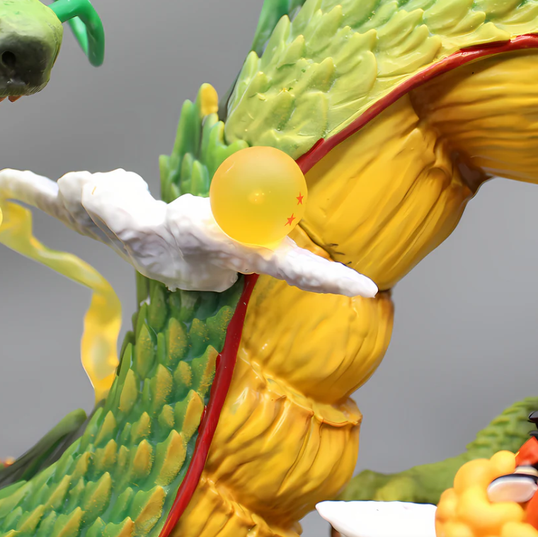 Figura de Coleccionista: Shenron &amp; Son Goku Dragon Ball Z