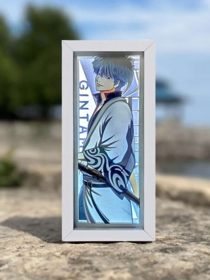 Gintoki Sakata - Gintama Vertical Light Box (not RGB)