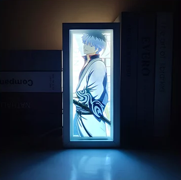 Gintoki Sakata - Gintama Vertical Light Box (not RGB)